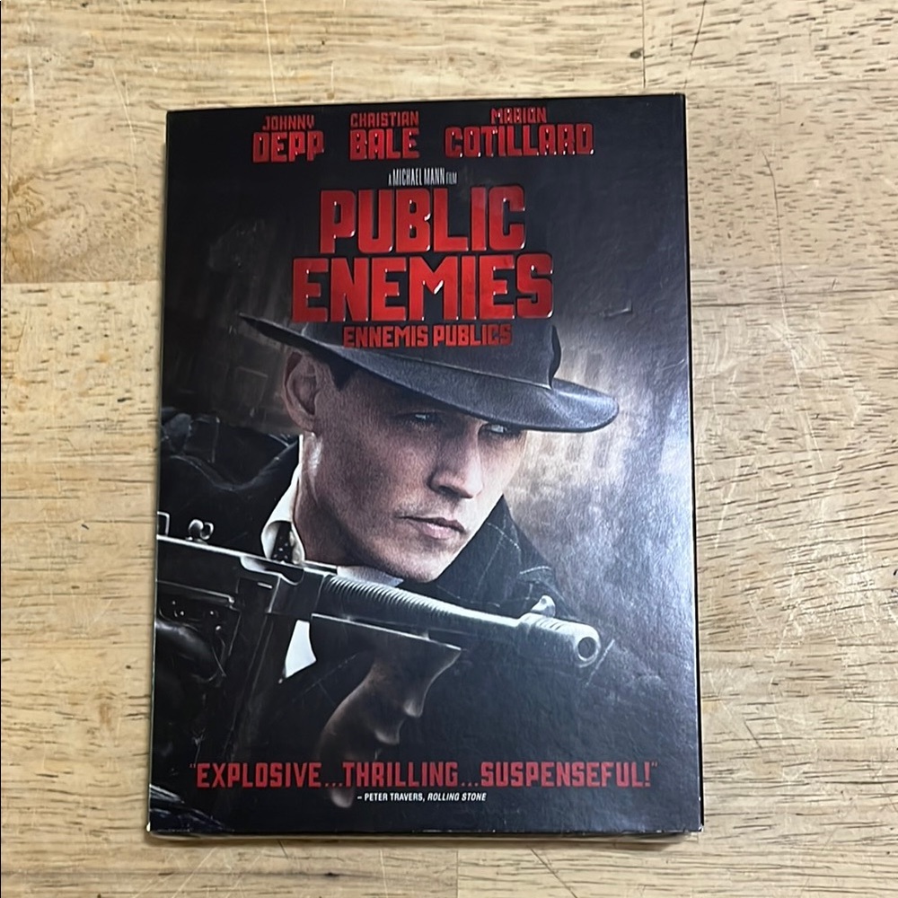 Public Enemies DVD